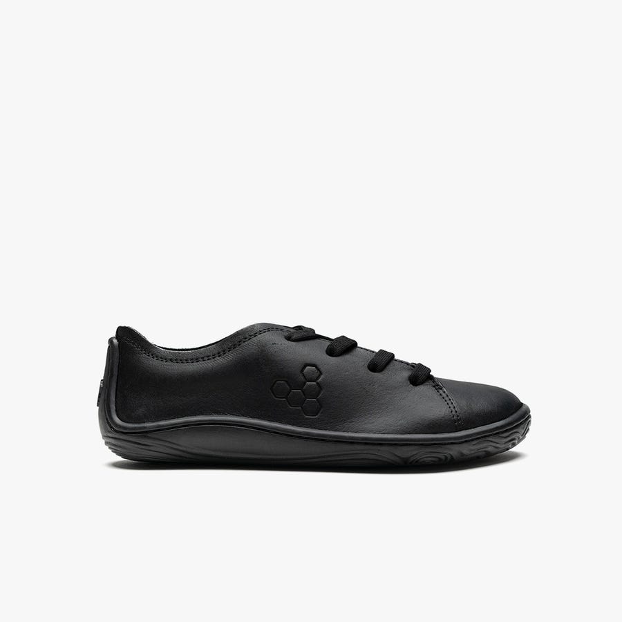 Vivobarefoot Addis School Fritidssko Børn Sort | Danmark 0237EBCX